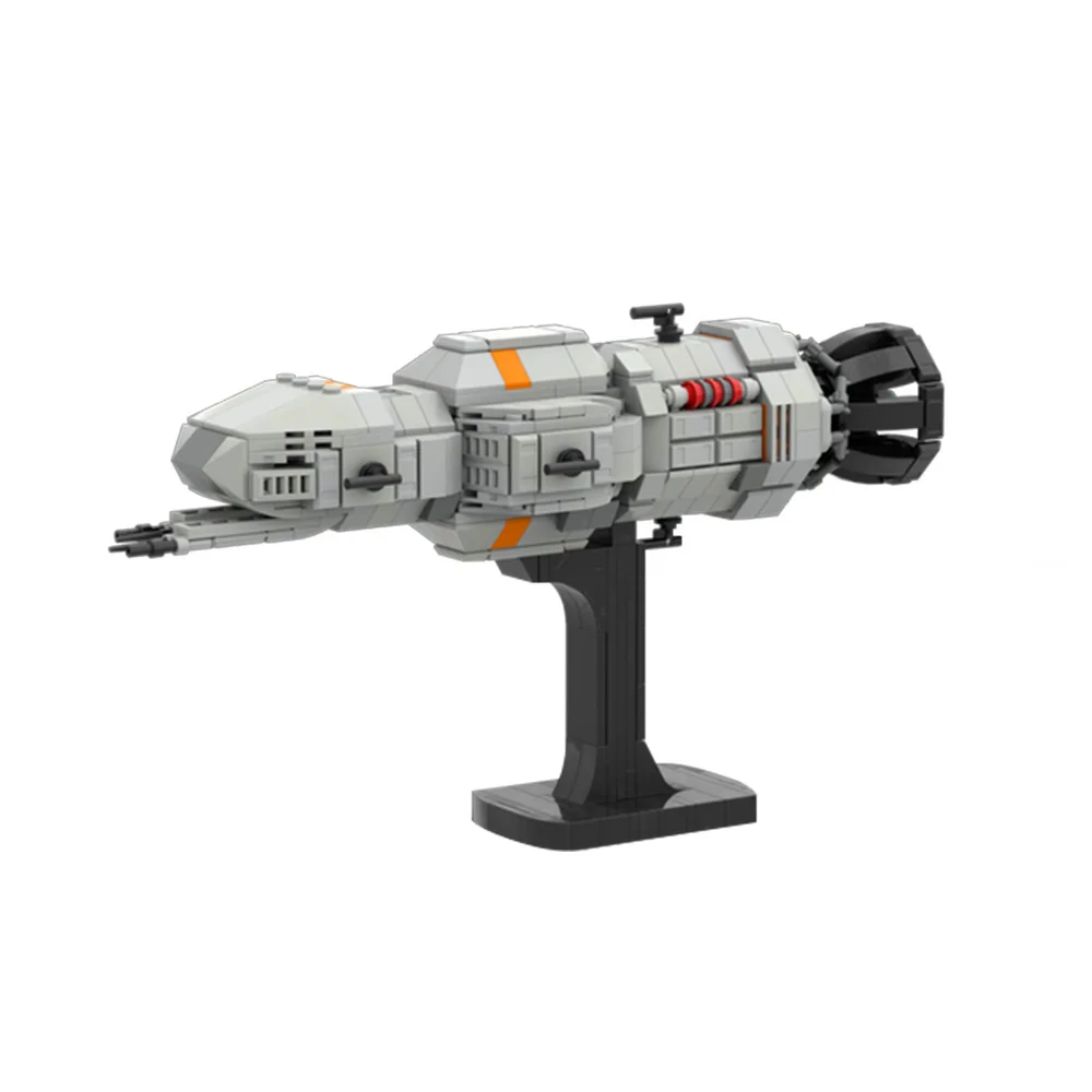 MOC The Expanse Rocinante, строительные блоки, модель фильма Rocinante, космический корабль, кирпичи, сборка, развивающие игрушки, подарки на день рождения для детей
MOC The Expanse Rocinante, строительные блоки, модель фильма Rocinante, космический корабль, кирпичи, сборка, развивающие игрушки, подарки на день рождения для детей