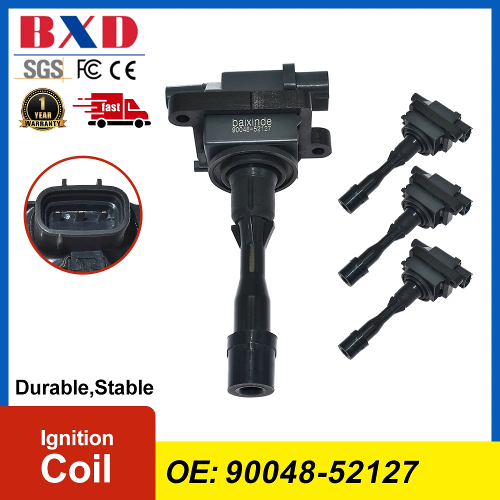 1/4PCS Ignition Coil 90048-52127 9004852127 For Toyota Daihatsu Car Accessories Auto Parts High Quality
1/4PCS Ignition Coil 90048-52127 9004852127 For Toyota Daihatsu Car Accessories Auto Parts High Quality