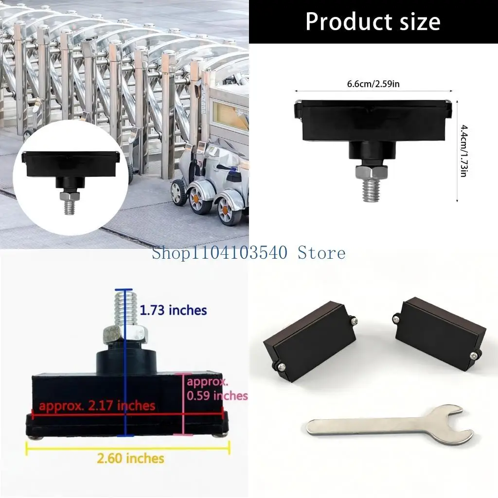 02DC 2Pcs Square Gate Limit Magnets Replacement Accessories for Home Garage Driveway
02DC 2Pcs Square Gate Limit Magnets Replacement Accessories for Home Garage Driveway