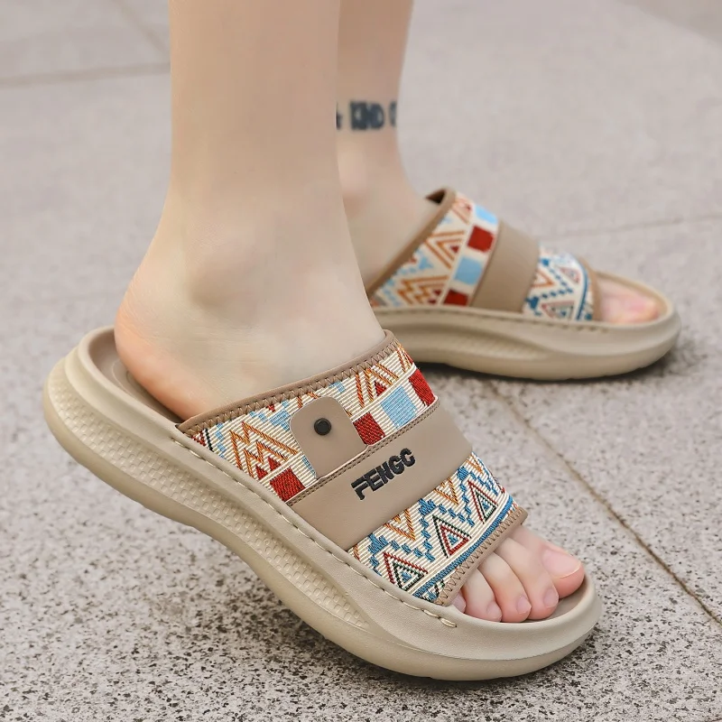 Shock Absorbing Men Summer Slippers Flat Cushion Anti Slip Sole Relieve Pressure Student Long Standing Shoes
Shock Absorbing Men Summer Slippers Flat Cushion Anti Slip Sole Relieve Pressure Student Long Standing Shoes