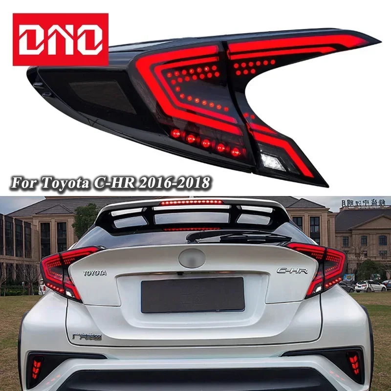 Автомобильный светодиодный задний фонарь 12 В для Toyota C-HR CHR 2016-2020 задний ходовой фонарь, тормозной указатель поворота, водонепроницаемые автомобильные аксессуары
Автомобильный светодиодный задний фонарь 12 В для Toyota C-HR CHR 2016-2020 задний ходовой фонарь, тормозной указатель поворота, водонепроницаемые автомобильные аксессуары