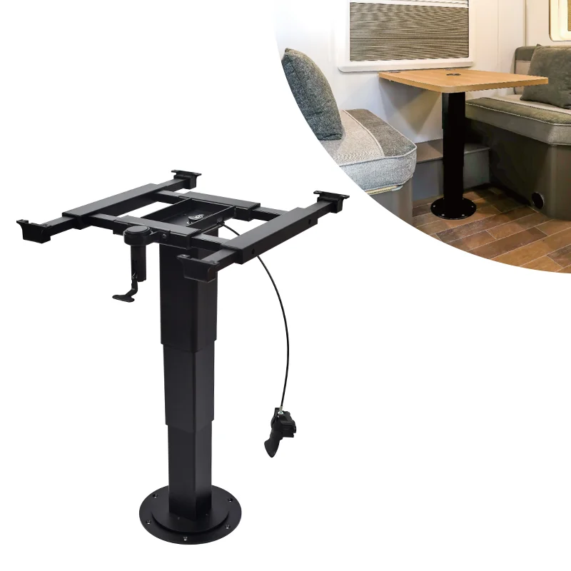 RV Table Leg Pneumatic Lifting Table Legs with 360 Degree Rotating up & Down Desk Leg for Motorhome Caravan Van Camper
RV Table Leg Pneumatic Lifting Table Legs with 360 Degree Rotating up & Down Desk Leg for Motorhome Caravan Van Camper