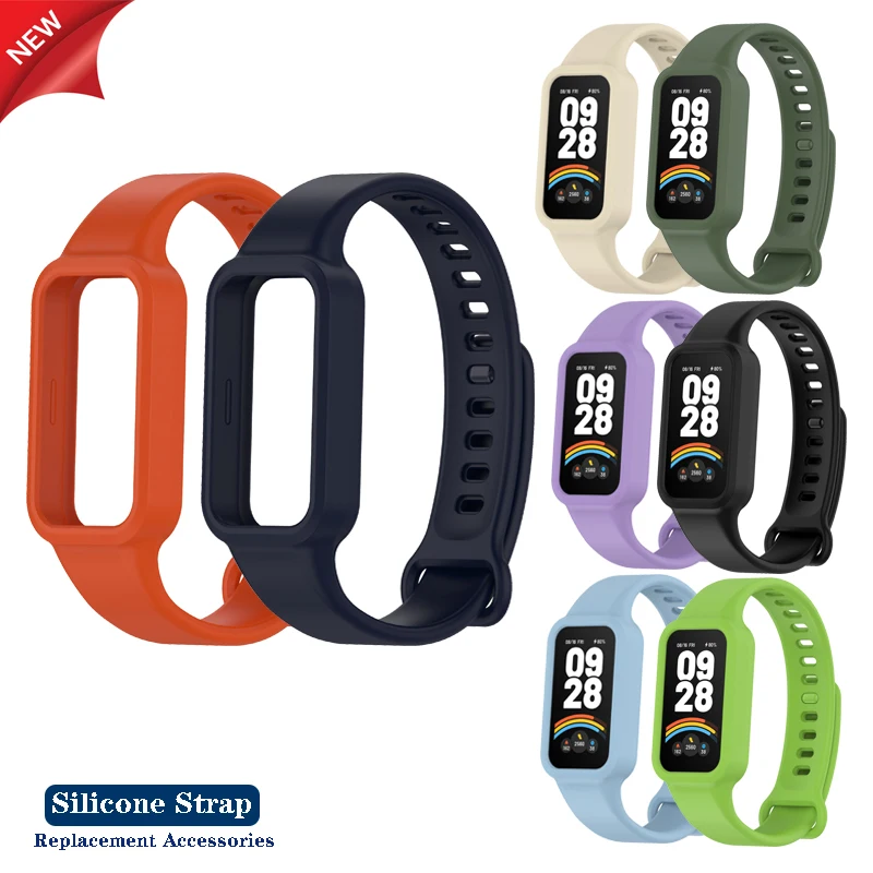 Спортивный силиконовый ремешок для Redmi Band 3, для Xiaomi Band 9, активный, 12 цветов, браслет и защитные чехлы
Спортивный силиконовый ремешок для Redmi Band 3, для Xiaomi Band 9, активный, 12 цветов, браслет и защитные чехлы