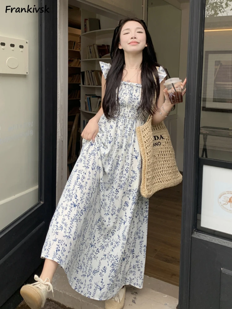 Dresses Women Summer Fashion Korean Style Daily All-match Casual Cozy Simple Aesthetic Temperament Streetwear Students Loose New
Dresses Women Summer Fashion Korean Style Daily All-match Casual Cozy Simple Aesthetic Temperament Streetwear Students Loose New