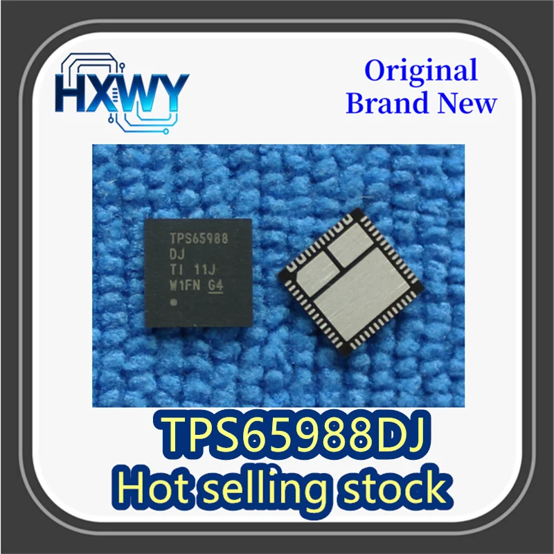 (5/50 pieces) TPS65988DJRSHR, silkscreened TPS65988DJ VQFN56 integrated circuit brand new and original.
(5/50 pieces) TPS65988DJRSHR, silkscreened TPS65988DJ VQFN56 integrated circuit brand new and original.