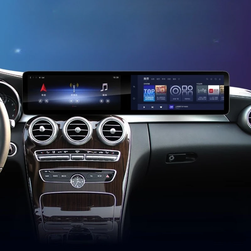 Dual screen central control large screen
Dual screen central control large screen