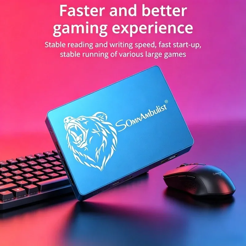 Efficient SATA3 SomnAmbulist Solid State Drive 128GB~2TB SSD for PC Laptop Desktop
Efficient SATA3 SomnAmbulist Solid State Drive 128GB~2TB SSD for PC Laptop Desktop