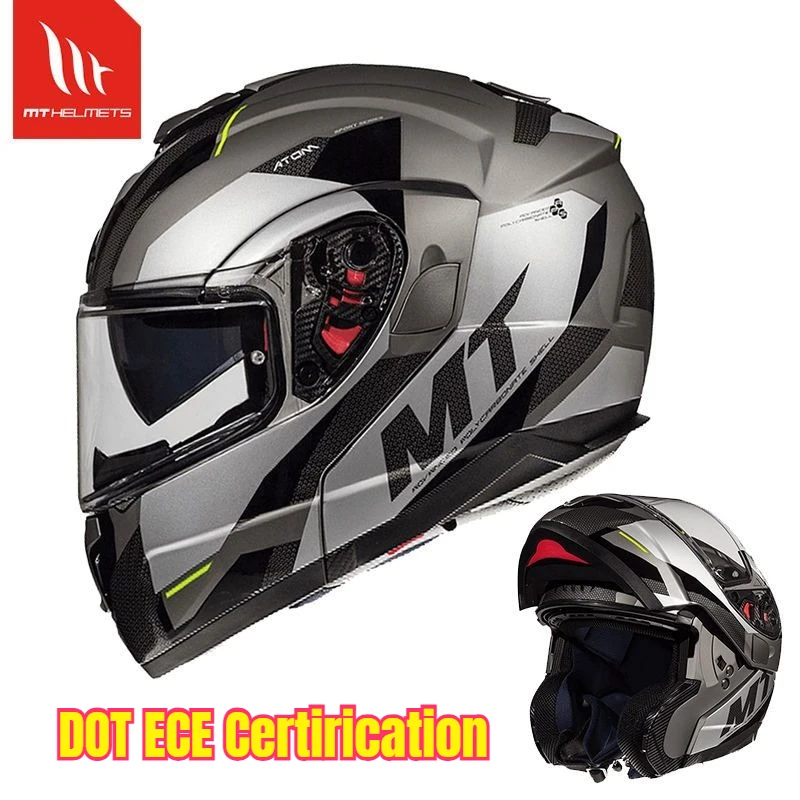 Мотошлем MT с двойными линзами, летний, большой размер, для путешествий, всесезонный, полнолицевой, Cascos Para Motos
Мотошлем MT с двойными линзами, летний, большой размер, для путешествий, всесезонный, полнолицевой, Cascos Para Motos