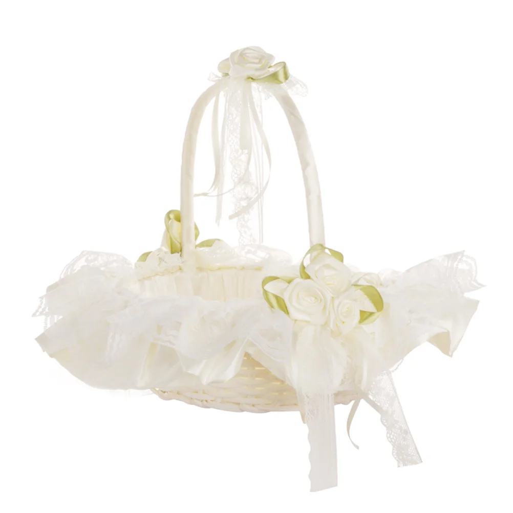 22X Bridal Flower Baskets Wedding Flowers Bride Girl Gift Holding Petals Candies Storage Elegant Occasions Beautiful Basket
22X Bridal Flower Baskets Wedding Flowers Bride Girl Gift Holding Petals Candies Storage Elegant Occasions Beautiful Basket