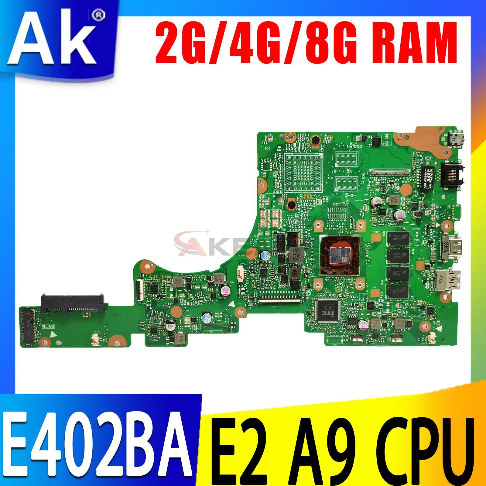 Материнская плата Shenzhen 90NB0E40-R01601 E402BA для ноутбука ASUS VivoBook E402B E402BA E402BP2G/4G/8G ОЗУ
Материнская плата Shenzhen 90NB0E40-R01601 E402BA для ноутбука ASUS VivoBook E402B E402BA E402BP2G/4G/8G ОЗУ