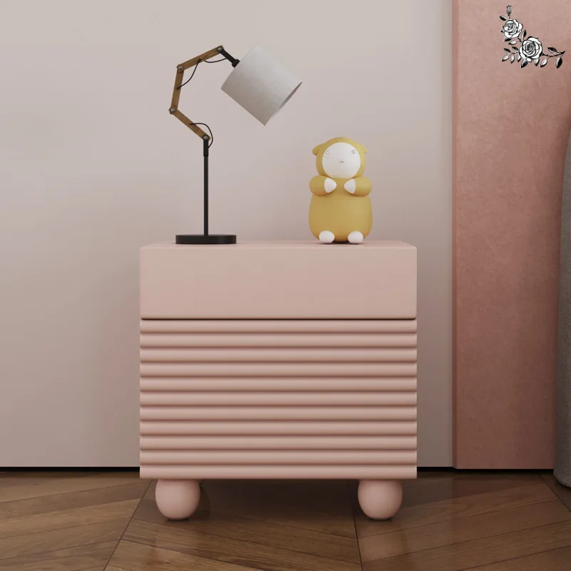 Bedside Table Nordic Style Ins Modern Light Luxury Paint Bedside Storage Cabinet Princess Pink Bedroom Bedside Cabinet
Bedside Table Nordic Style Ins Modern Light Luxury Paint Bedside Storage Cabinet Princess Pink Bedroom Bedside Cabinet