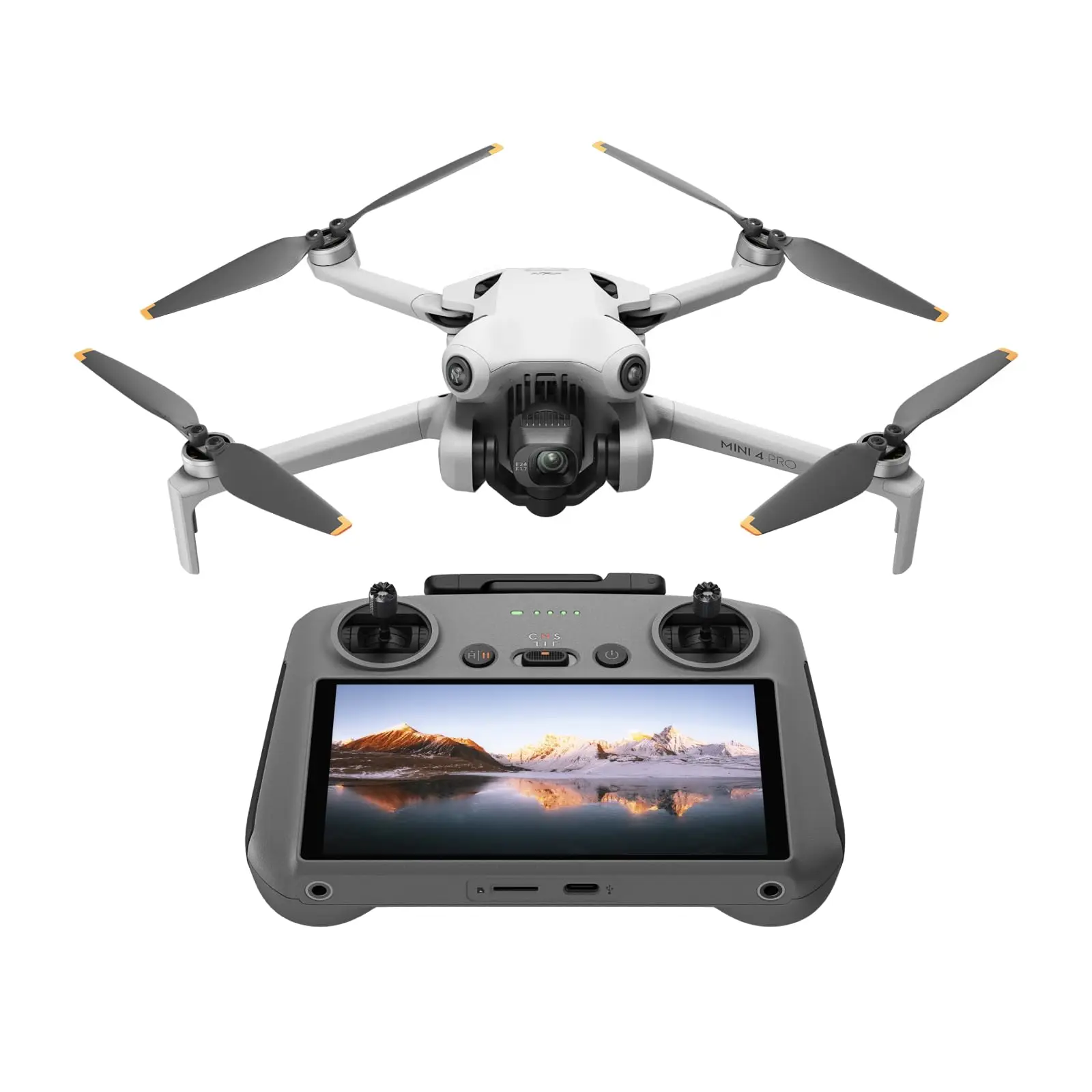 Оригинальный дрон для Mini 4 Pro Fly More Combo RC 2 с 3 батареями, двусторонним зарядным концентратором и пультом дистанционного управления RC 2
Оригинальный дрон для Mini 4 Pro Fly More Combo RC 2 с 3 батареями, двусторонним зарядным концентратором и пультом дистанционного управления RC 2