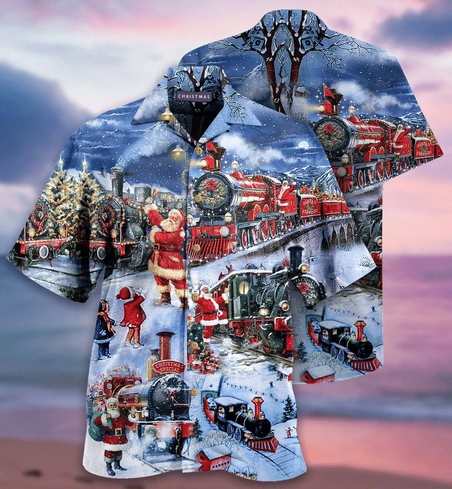 New Casual Men's Shirts Christmas Vintage Hawaiian Short Sleeve Oversize Shirts Summer Beach Wear
New Casual Men's Shirts Christmas Vintage Hawaiian Short Sleeve Oversize Shirts Summer Beach Wear