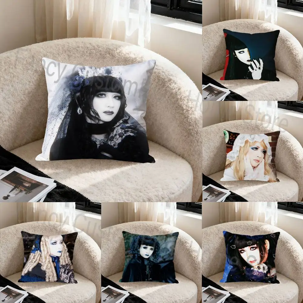 Mana M-Malice Gothic Mizer Anime Celebrity Merchandise All-Match Printed Pillow Case Sofa Car Office Room Decoration Protector
Mana M-Malice Gothic Mizer Anime Celebrity Merchandise All-Match Printed Pillow Case Sofa Car Office Room Decoration Protector