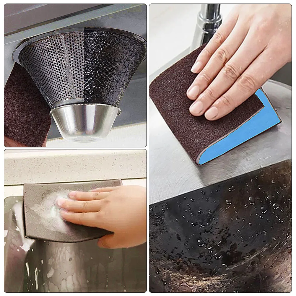 20pcs Emery Comfortable Cleaning Kitchen Helper Sponge Emery Wash Sponge Cloth Scouring Pads Sponges 
20pcs Emery Comfortable Cleaning Kitchen Helper Sponge Emery Wash Sponge Cloth Scouring Pads Sponges