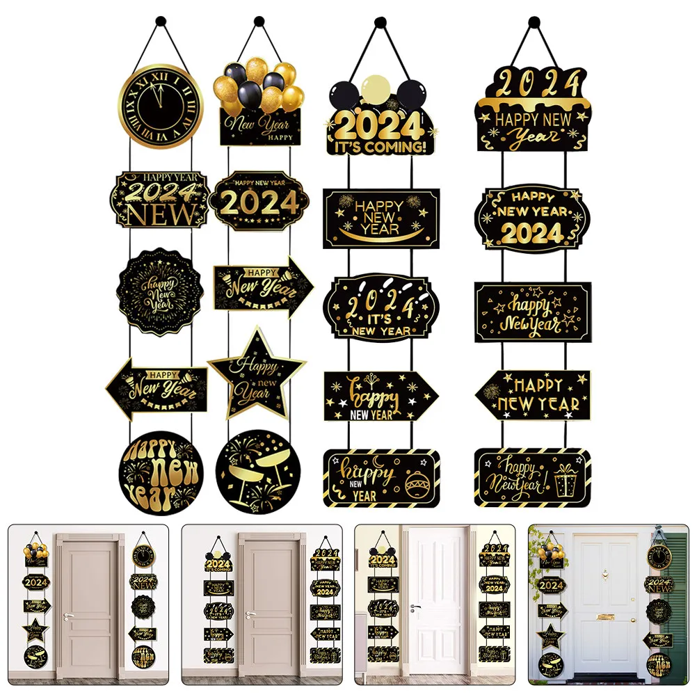 2 Pairs Door Hanging Banners Couplet 2024 Paperboard Decorations New Year Supplies Home Party Layout Prop Fade Resistant
2 Pairs Door Hanging Banners Couplet 2024 Paperboard Decorations New Year Supplies Home Party Layout Prop Fade Resistant