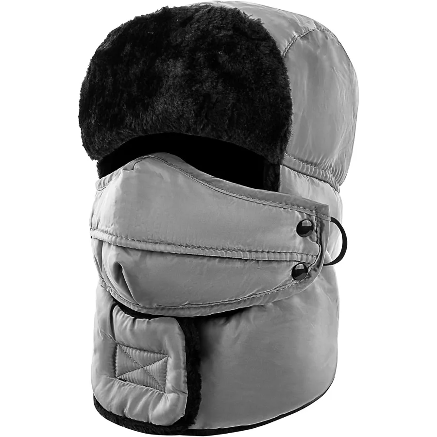 Trooper Trapper HatWinter Ski Hat with Winter Ear Flap and Ski Windproof Mask
Trooper Trapper HatWinter Ski Hat with Winter Ear Flap and Ski Windproof Mask
