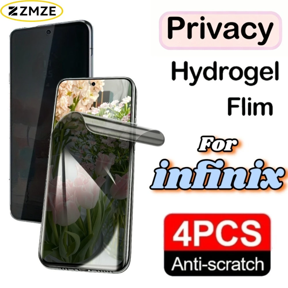 4 Pcs For infinix Note 60 50 40 30 10 Pro+ 60 Ultra 50S 50X 40S 40X 30 VIP 30i Series Privacy Glossy Protectors Hydrogel Films
4 Pcs For infinix Note 60 50 40 30 10 Pro+ 60 Ultra 50S 50X 40S 40X 30 VIP 30i Series Privacy Glossy Protectors Hydrogel Films