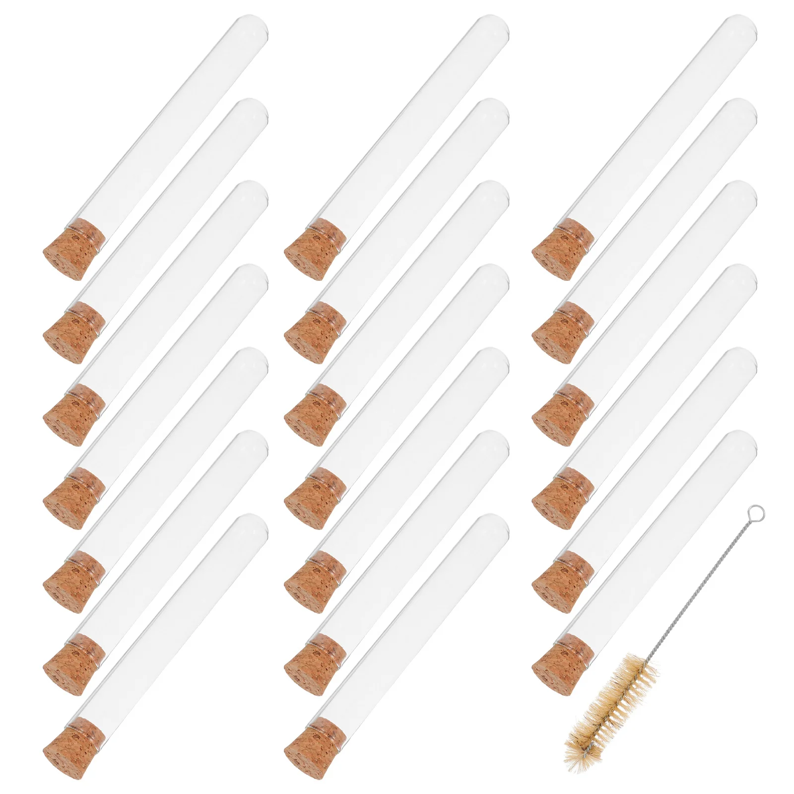 20 PCS Lab Clear Test Tubes Borosilicate Glasses Scientific Sample Empty Science Experiment Testing Vials
20 PCS Lab Clear Test Tubes Borosilicate Glasses Scientific Sample Empty Science Experiment Testing Vials
