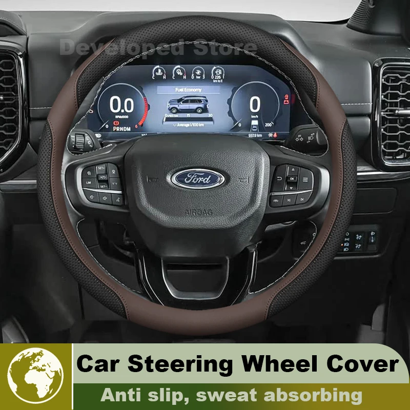 Car Steering Wheel Cover For Ford Everest Tremor 2026-2013 ford focus Leather Auto Steering Wheel Ford Everest 2025 Accessories
Car Steering Wheel Cover For Ford Everest Tremor 2026-2013 ford focus Leather Auto Steering Wheel Ford Everest 2025 Accessories