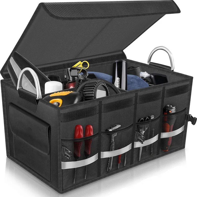 55L Oxford Cloth Car Miscellaneous Storage Box - Foldable Organizer for Trunk, Vehicle Large Capacity Storage Case
55L Oxford Cloth Car Miscellaneous Storage Box - Foldable Organizer for Trunk, Vehicle Large Capacity Storage Case
