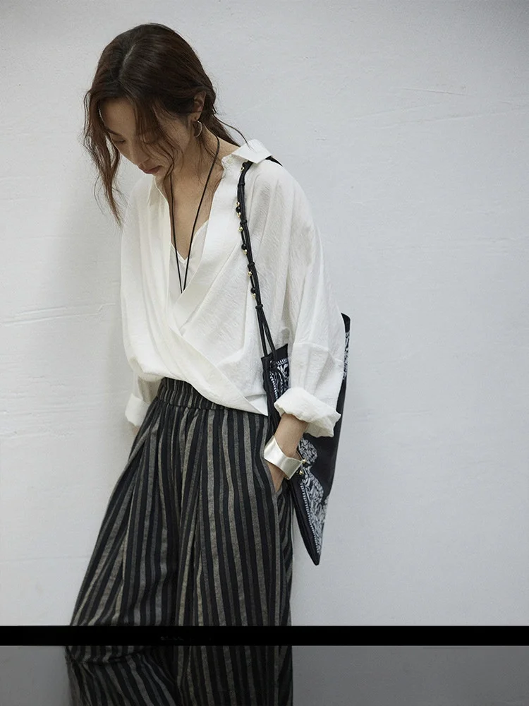 Joli Choose Women's irt Knot Design Summer New Sle Ele Versatile Long Sve Loose Fit Faionable Office Wear
Joli Choose Women's irt Knot Design Summer New Sle Ele Versatile Long Sve Loose Fit Faionable Office Wear