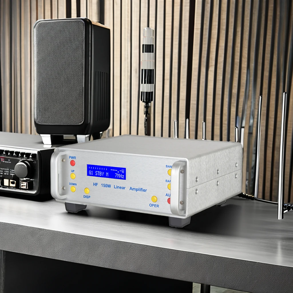 Hot Sales 130W HF Power Amplifier 0.5-30MHz Gain SSB Transceiver Amateur Ham Radio with Four-Level Adjustable
Hot Sales 130W HF Power Amplifier 0.5-30MHz Gain SSB Transceiver Amateur Ham Radio with Four-Level Adjustable