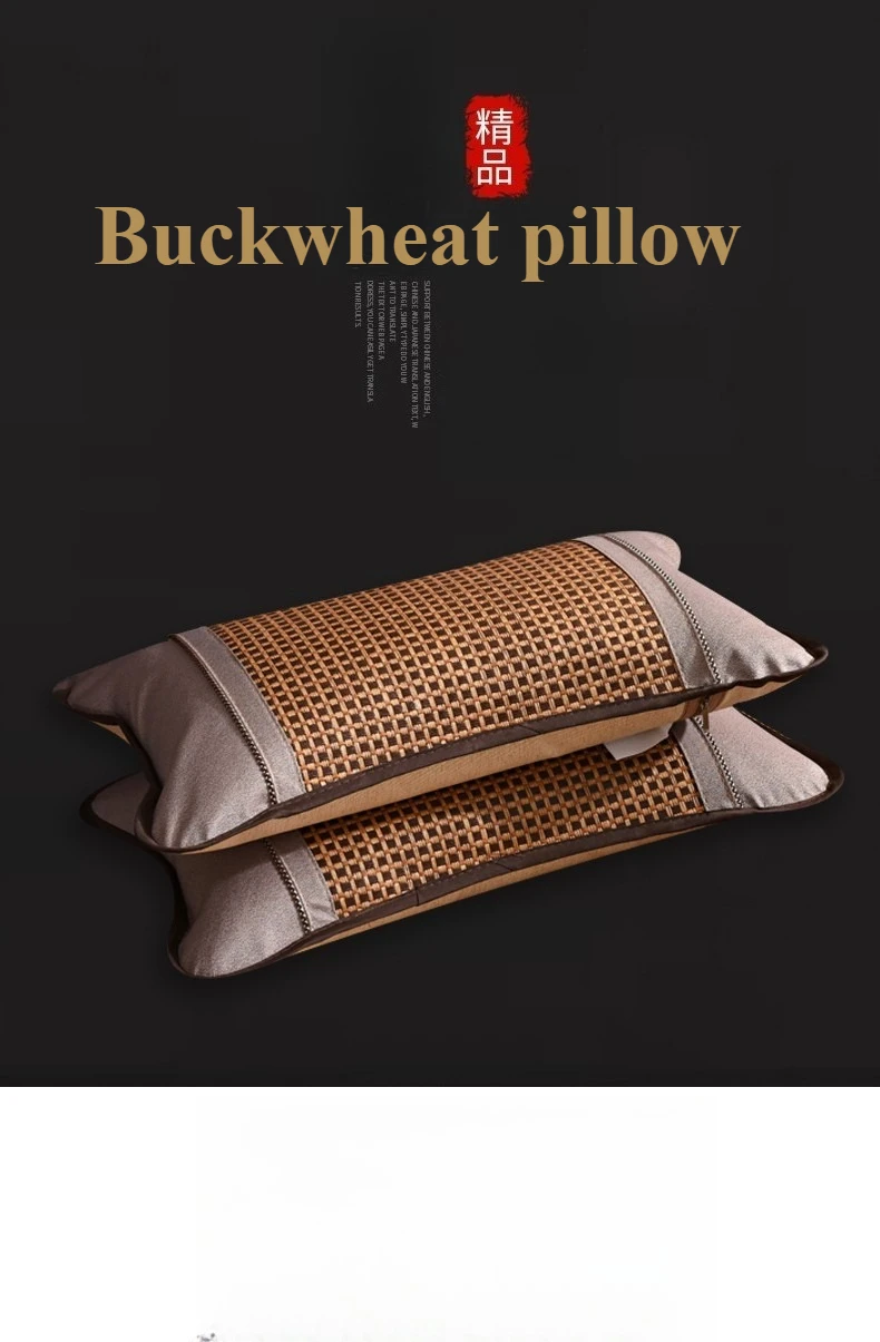 Tea Fragrant Pillow Buckwheat Summer Head Ice Silk Cool Pillow Neck Protection Mat Cool and environmentally friendly foldable
Tea Fragrant Pillow Buckwheat Summer Head Ice Silk Cool Pillow Neck Protection Mat Cool and environmentally friendly foldable