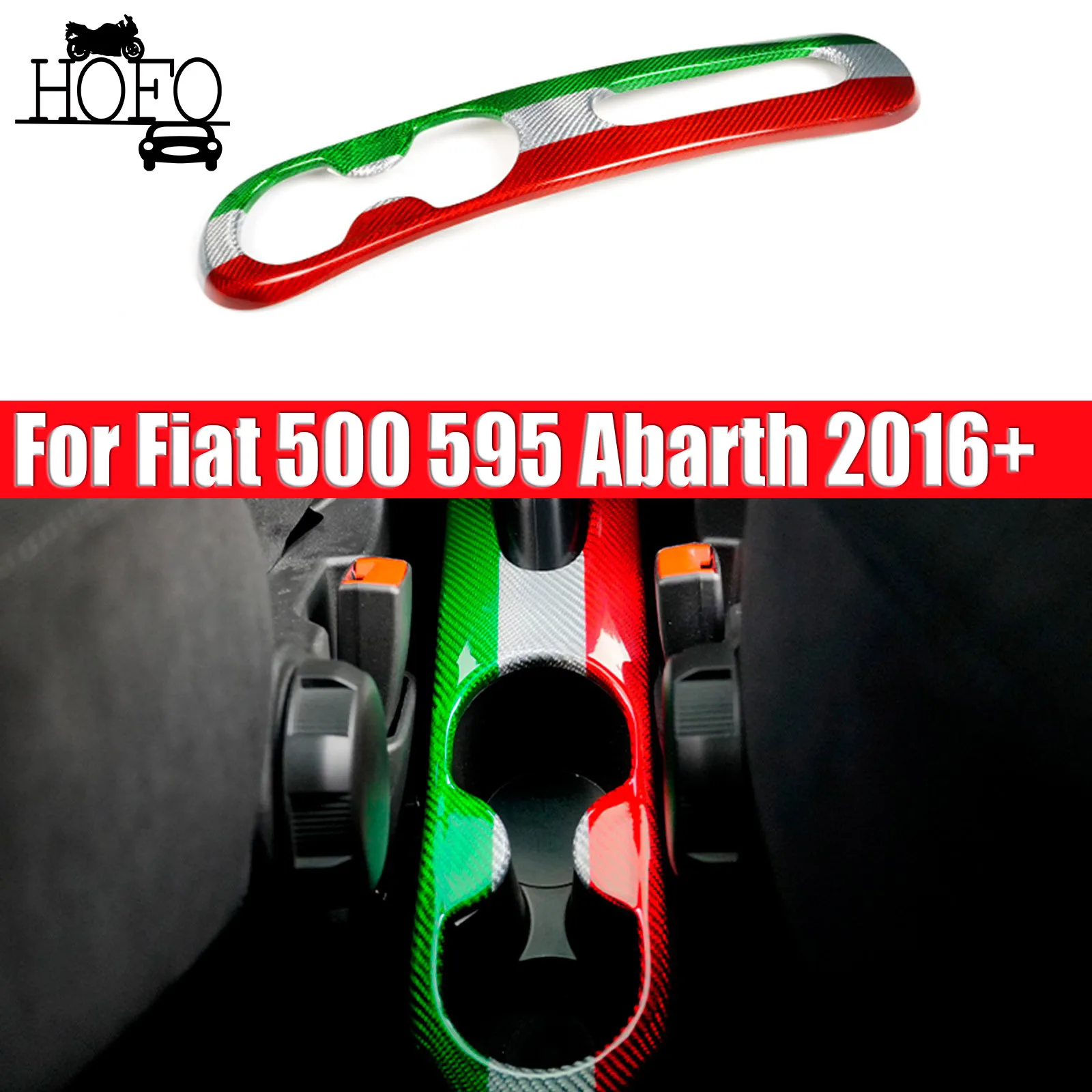 Real Carbon Fiber Center Handbrake Cup Holder Trim For Fiat 500 Abarth 595 2016+
Real Carbon Fiber Center Handbrake Cup Holder Trim For Fiat 500 Abarth 595 2016+