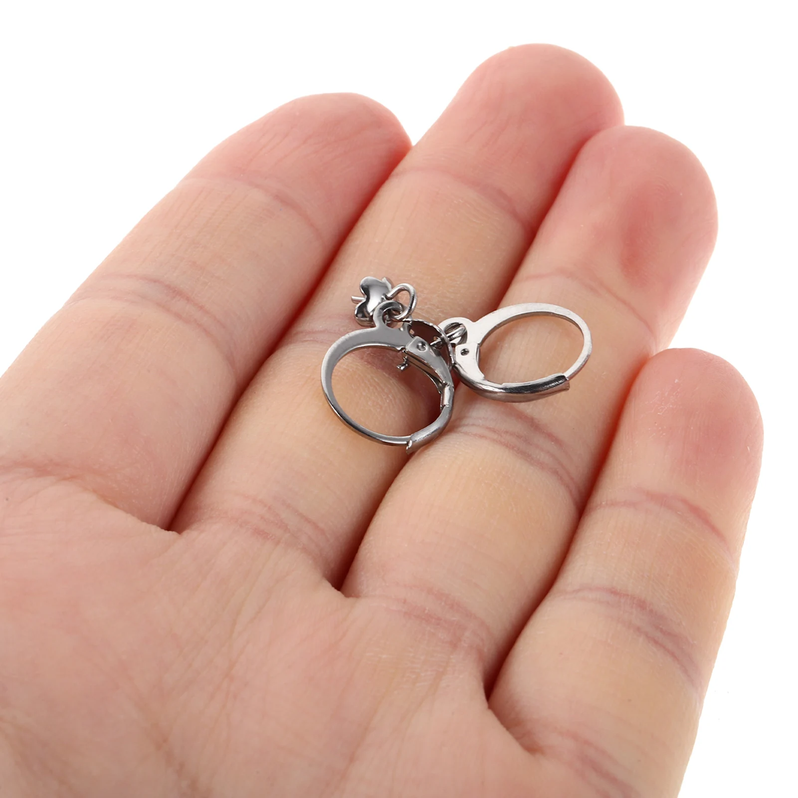 40 Pcs Stainless Steel Earring Accessories Jewelry French Hook Wire DIY Hooks Earrings 
40 Pcs Stainless Steel Earring Accessories Jewelry French Hook Wire DIY Hooks Earrings