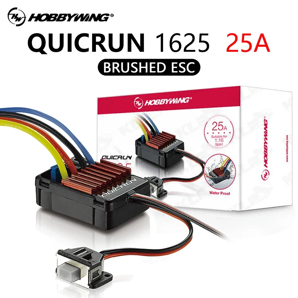 Горячий RC ESC Hobbywing QuicRun 1625 25A/100A водонепроницаемый матовый ESC 2-3S LiPo 6V/1A BEC для автомобиля 1/18 1/16
Горячий RC ESC Hobbywing QuicRun 1625 25A/100A водонепроницаемый матовый ESC 2-3S LiPo 6V/1A BEC для автомобиля 1/18 1/16