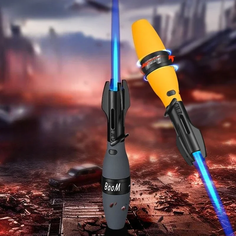 Metal High Temperature Welding Gun Lighter 360° Inverted Igniter Windproof Turbine Camping Kitchen Gas Spray Gun Lighter 
Metal High Temperature Welding Gun Lighter 360° Inverted Igniter Windproof Turbine Camping Kitchen Gas Spray Gun Lighter