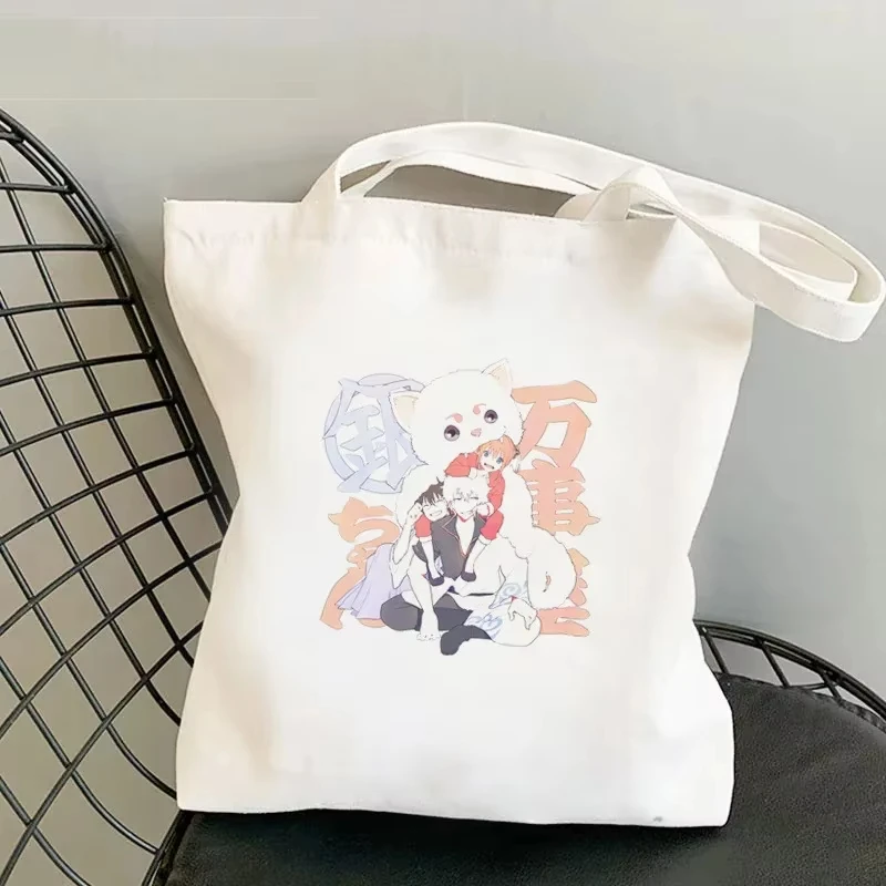 Cartoon Gintama Shopping Bag Female Large Capacity Handbags Graphic Shoulder Bag Fashion Students Girls Printed Casual Totes Eco
Cartoon Gintama Shopping Bag Female Large Capacity Handbags Graphic Shoulder Bag Fashion Students Girls Printed Casual Totes Eco