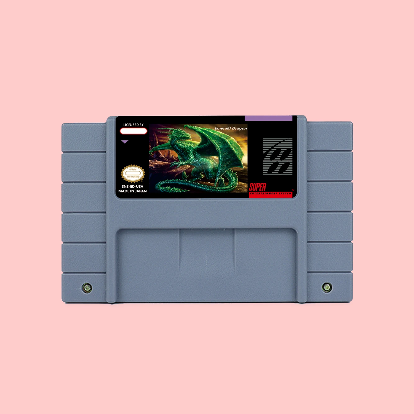 Игровой картридж «Изумрудный дракон» для SNES 16bit NTSC PAL США, евро, игровые консоли, подарок на день рождения
Игровой картридж «Изумрудный дракон» для SNES 16bit NTSC PAL США, евро, игровые консоли, подарок на день рождения
