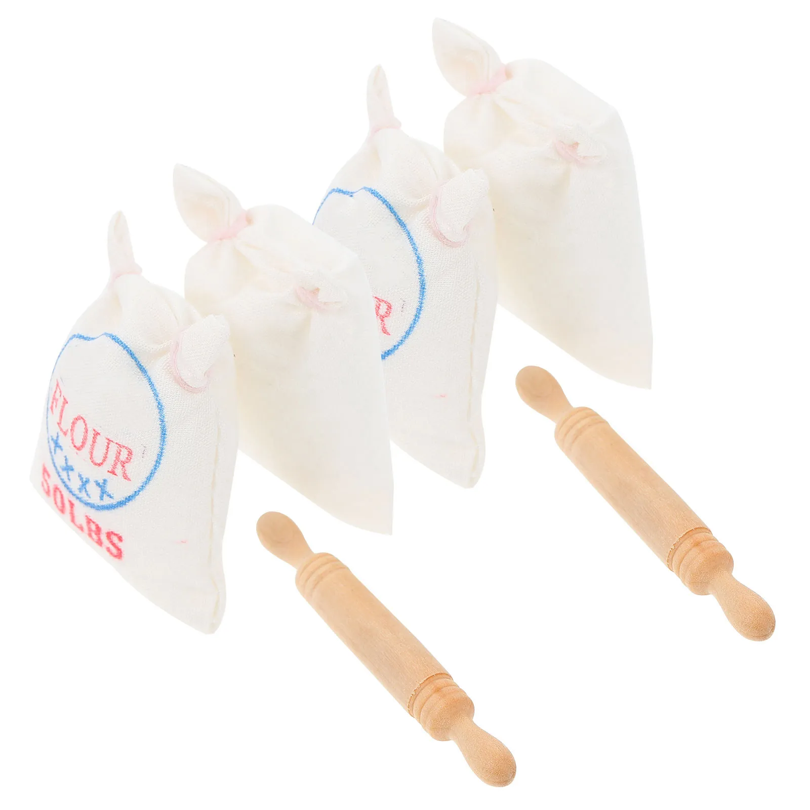 2Sets Mini Flour Sack Kitchen Rolling Stick Miniature Playhouse Decor Kids Room Art Photography Prop Collection
2Sets Mini Flour Sack Kitchen Rolling Stick Miniature Playhouse Decor Kids Room Art Photography Prop Collection