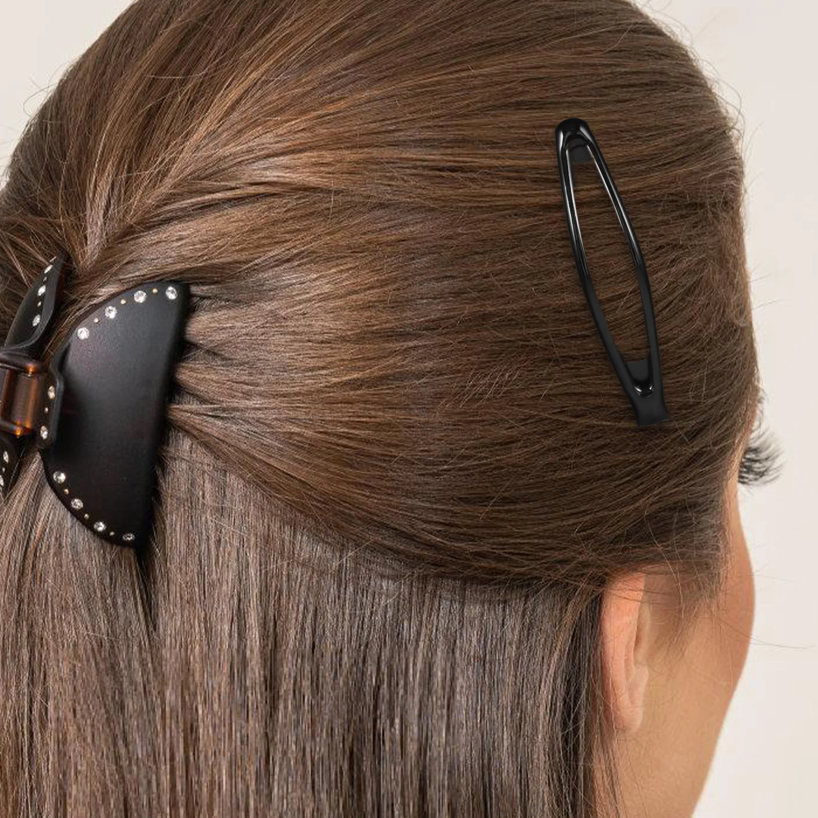 10pcs Hair Clips Kids Girls Black Barrettes No Slip Elongated Bangs Accessories Toddler Baby Festivals School
10pcs Hair Clips Kids Girls Black Barrettes No Slip Elongated Bangs Accessories Toddler Baby Festivals School