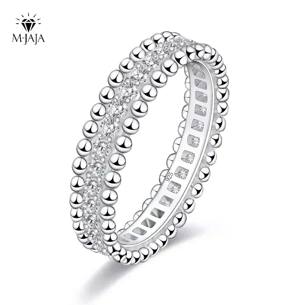 M-JAJA Moissanite Ring for WomenDating Couple Promise Rings 925 Sterling Silver D VVS1 Sparkling Eternity Wedding Bands Jewelry
M-JAJA Moissanite Ring for WomenDating Couple Promise Rings 925 Sterling Silver D VVS1 Sparkling Eternity Wedding Bands Jewelry
