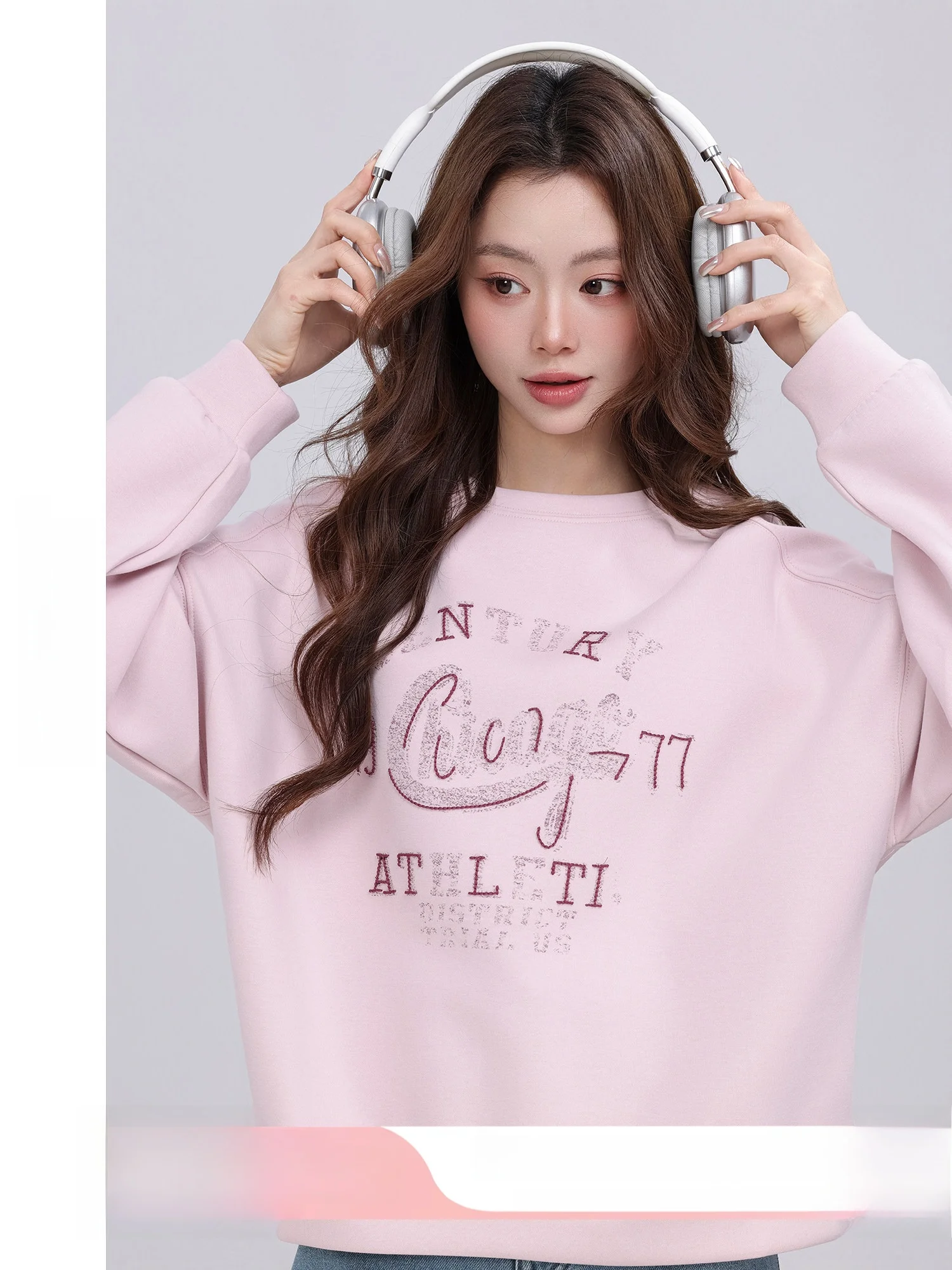 New Arrival Long Sleeve Letter Hoodie Loose Fit Women's Sweatshirt round Neck Commute Style Korean Version Cotton Polyester B...
New Arrival Long Sleeve Letter Hoodie Loose Fit Women's Sweatshirt round Neck Commute Style Korean Version Cotton Polyester B...
