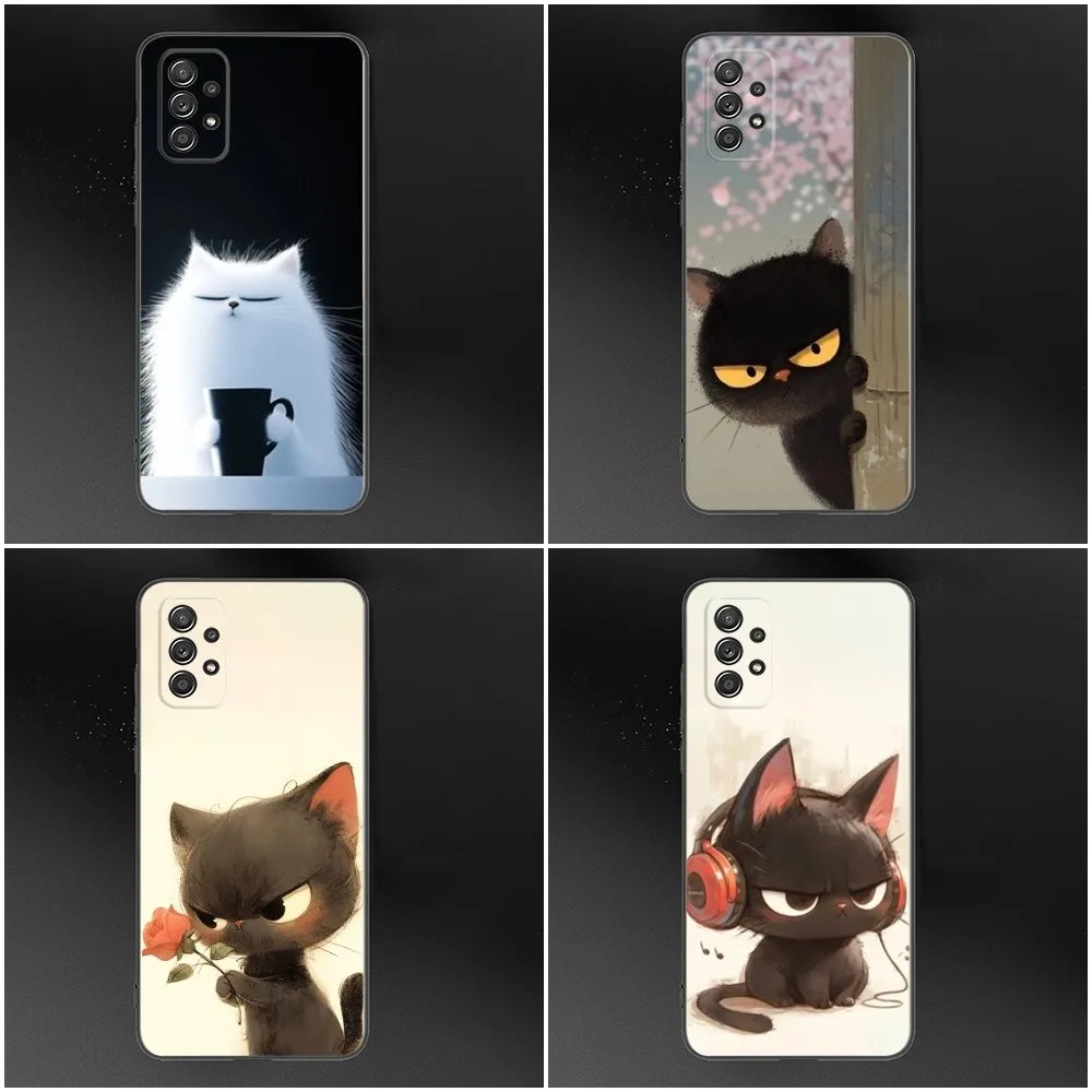 Funny Cool Cat Phone Case For Samsung S24,S23,S22,S21,S20,S10,S10E,S9 Plus FE Note 20 Ultra 10,9 Plus Black
Funny Cool Cat Phone Case For Samsung S24,S23,S22,S21,S20,S10,S10E,S9 Plus FE Note 20 Ultra 10,9 Plus Black