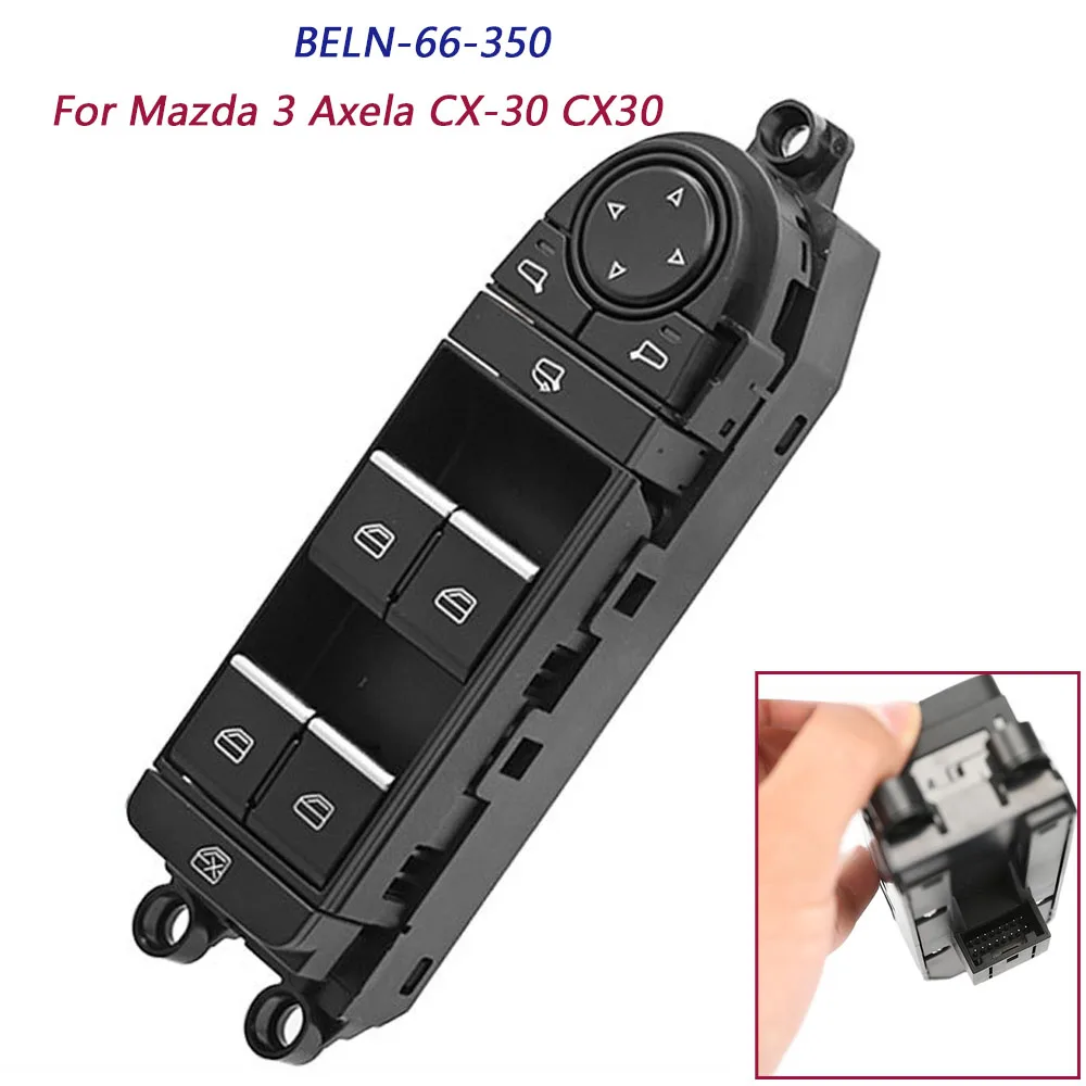 BELN-66-350 Front Left Master Power Window Switch for Mazda 3 Axela / CX-30 CX30 Door Glass Lifter Control Button BELN66350
BELN-66-350 Front Left Master Power Window Switch for Mazda 3 Axela / CX-30 CX30 Door Glass Lifter Control Button BELN66350