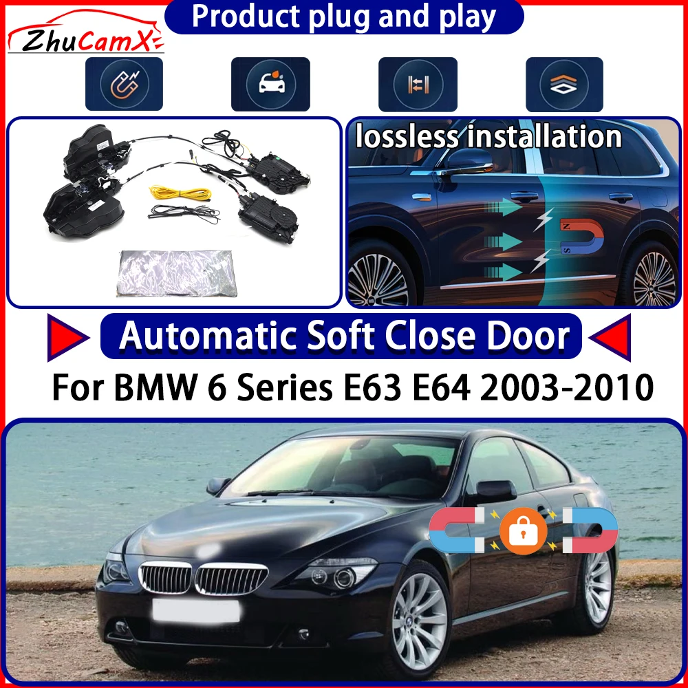 Электрический привод замка двери OEM для BMW 6 серии E63 E64 2003-2010, комплект с функцией плавного закрывания, система автоматического открывания двери, легкое открывание
Электрический привод замка двери OEM для BMW 6 серии E63 E64 2003-2010, комплект с функцией плавного закрывания, система автоматического открывания двери, легкое открывание
