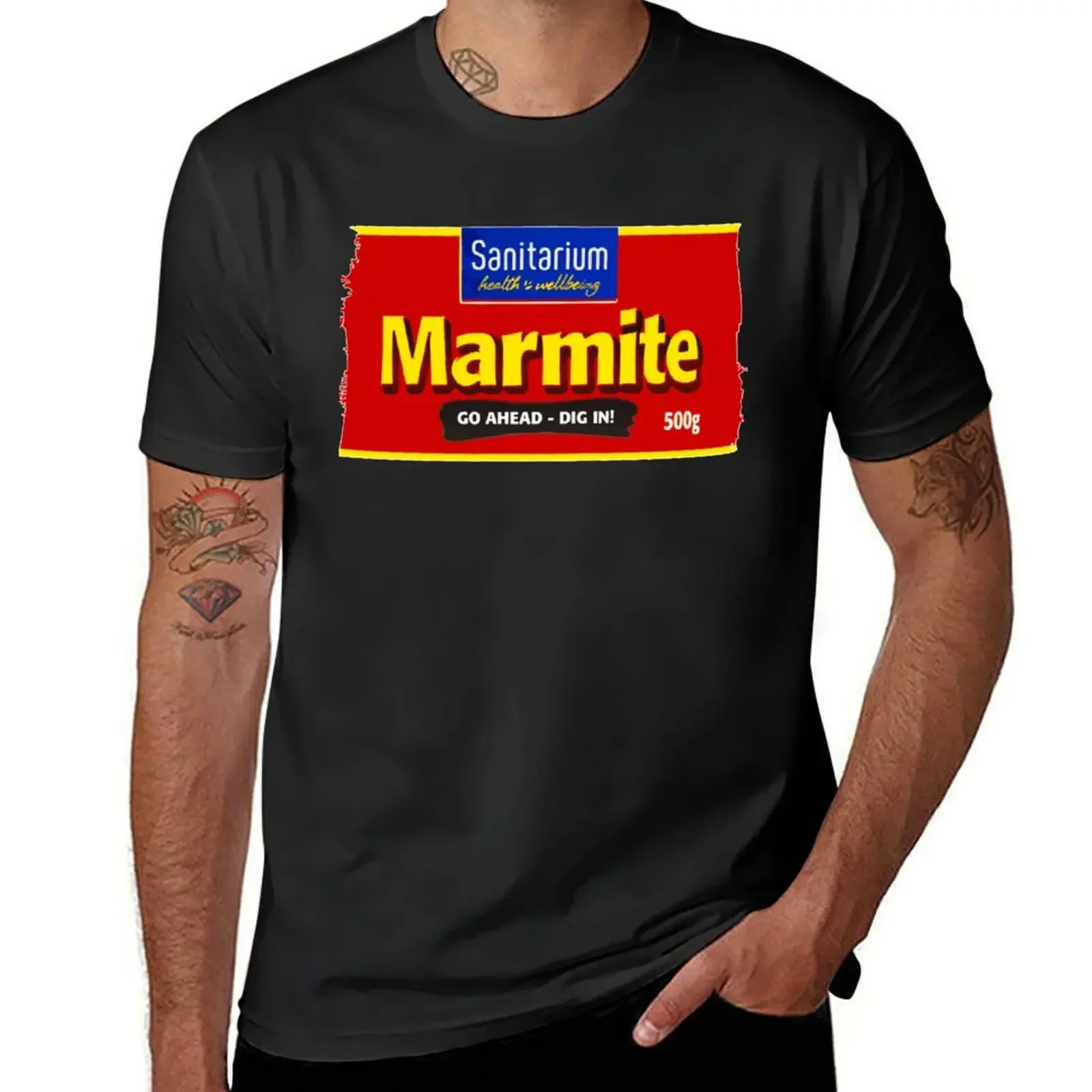 New Zealand Sanitarium Marmite design T-Shirt shirts graphic tees cotton graphic tees anime clothes mens clothing
New Zealand Sanitarium Marmite design T-Shirt shirts graphic tees cotton graphic tees anime clothes mens clothing