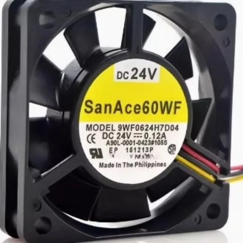 For New Sanyo 9WF0624H704 6015 24v Fanuc 90L-0001-42 Cooling Fan
For New Sanyo 9WF0624H704 6015 24v Fanuc 90L-0001-42 Cooling Fan