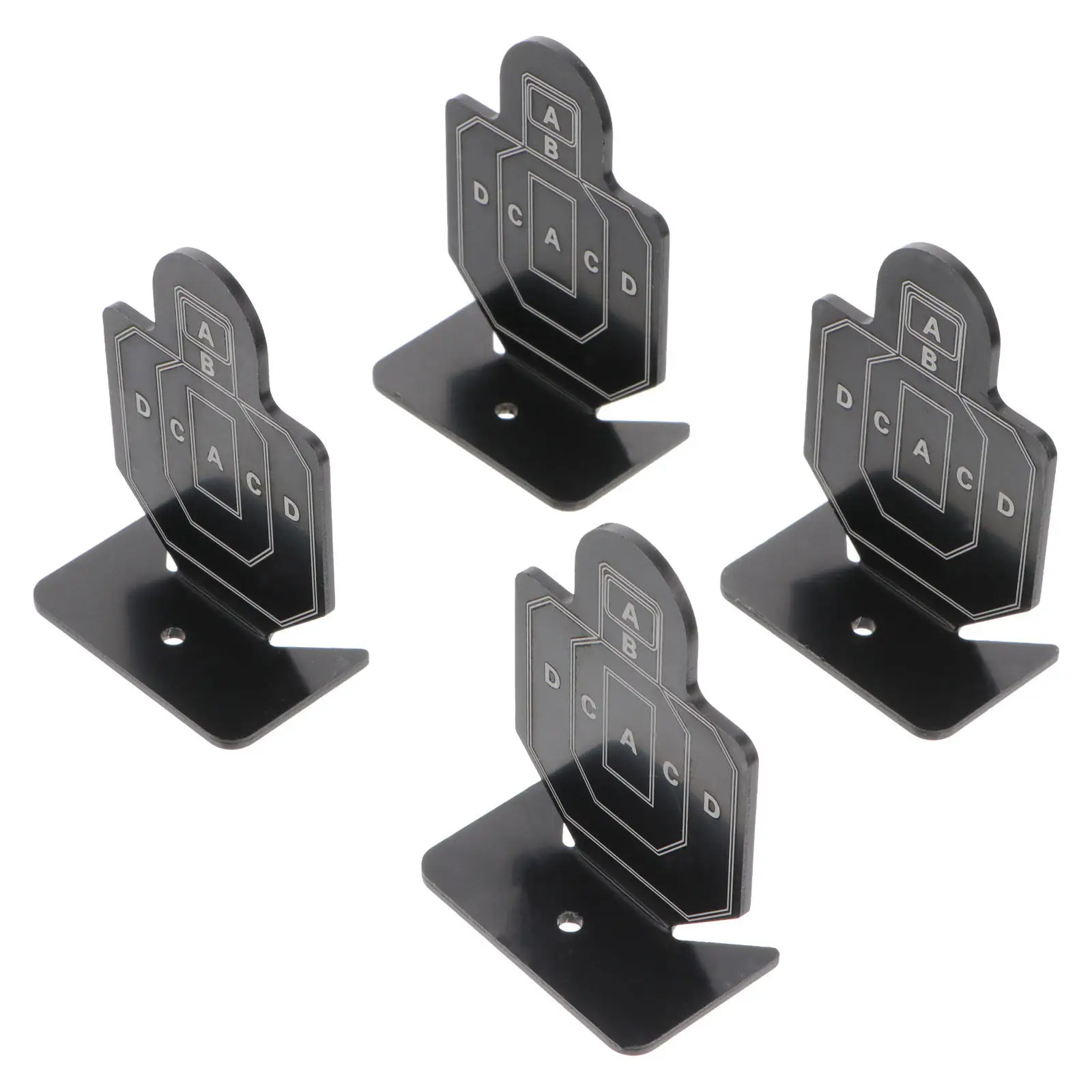 4Pcs Aluminium Alloy Shooting Training Target Anti-Skid Base Precision Crafted for Outdoor Sports Game Skill Improvement Range
4Pcs Aluminium Alloy Shooting Training Target Anti-Skid Base Precision Crafted for Outdoor Sports Game Skill Improvement Range