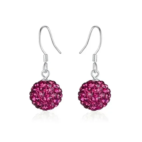 Popular Simple Crystal Ball Drop Earrings Vintage Classic Diamond Shiny Ball Dangle Earrings Girls Party Birthday Gifts
Popular Simple Crystal Ball Drop Earrings Vintage Classic Diamond Shiny Ball Dangle Earrings Girls Party Birthday Gifts