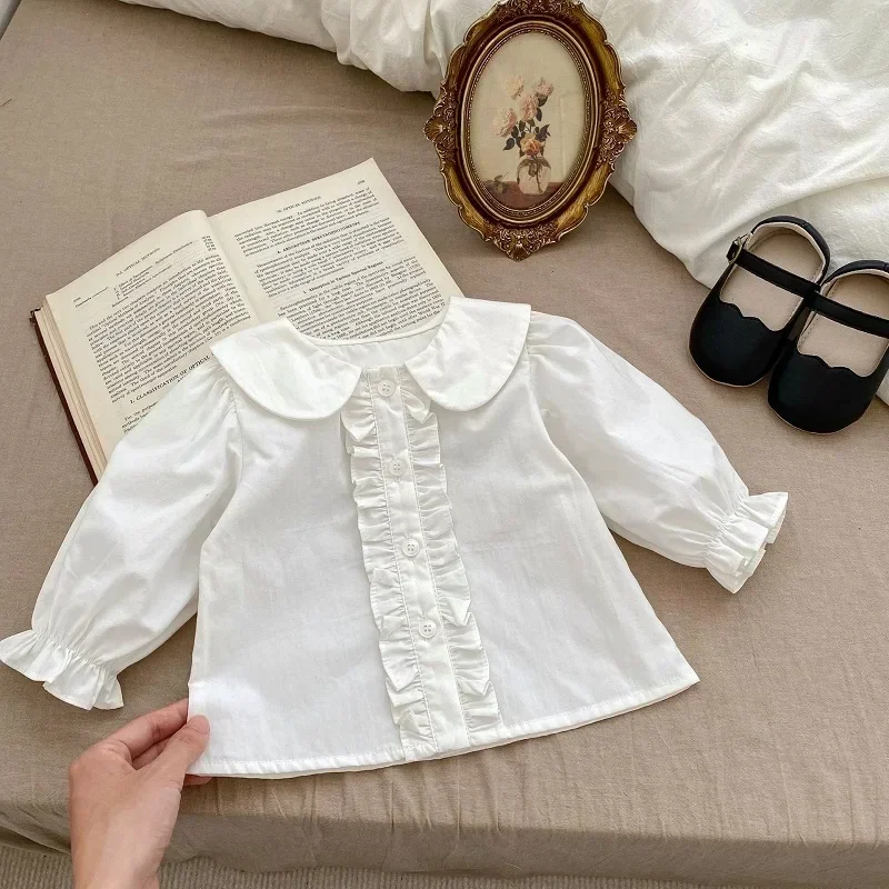 Princess Baby Girl Clothes 0-3Years Newborn Kids Long Sleeve Peter Pan Collar Shirt Plaid Suspender Dress Romper 2PCS Outfits
Princess Baby Girl Clothes 0-3Years Newborn Kids Long Sleeve Peter Pan Collar Shirt Plaid Suspender Dress Romper 2PCS Outfits