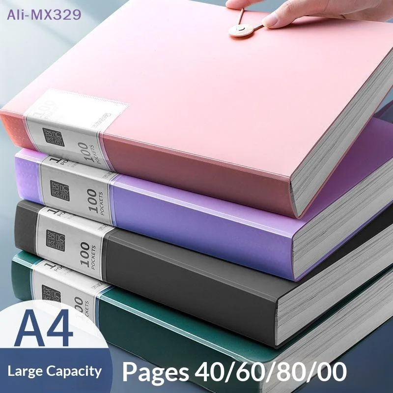 【MX329】High Transparency And Waterproof Insert Brochure 60/100 Pocket A4 File Folder Suitable For A4 Size Documents And Papers
【MX329】High Transparency And Waterproof Insert Brochure 60/100 Pocket A4 File Folder Suitable For A4 Size Documents And Papers