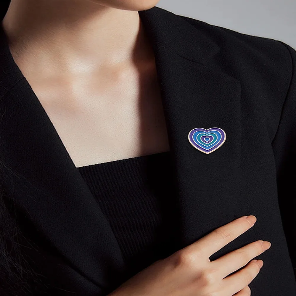 1Pc Heart Enamel Pin Creative Alloy Badge for Backpack Clothes Golden Blue 24x23x1.5mm
1Pc Heart Enamel Pin Creative Alloy Badge for Backpack Clothes Golden Blue 24x23x1.5mm