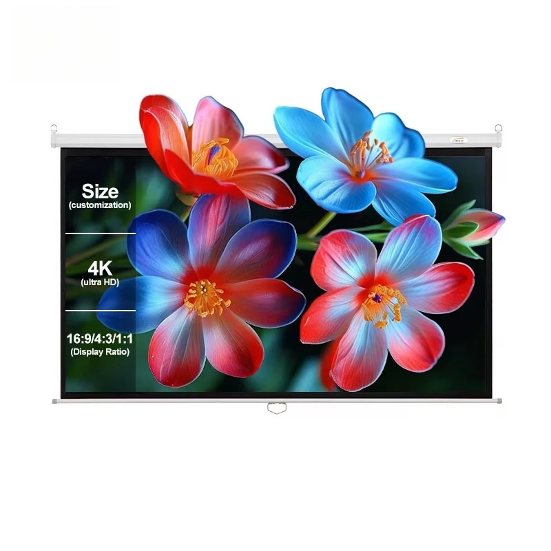 Hot Sale 72-150 Inch Manual Projection Screen Roll Up And Down Manual Projection Screen
Hot Sale 72-150 Inch Manual Projection Screen Roll Up And Down Manual Projection Screen