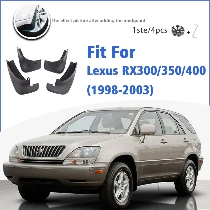 For lexus rx rx300 rx350 rx400 1998-2003 mud flap guards blast fender mudflaps front rear car accessories 4pcs
For lexus rx rx300 rx350 rx400 1998-2003 mud flap guards blast fender mudflaps front rear car accessories 4pcs